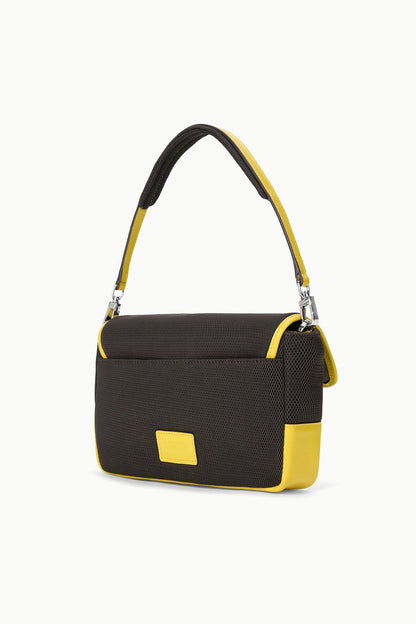 STAUD Sale Tony Shoulder Bag Espresso Lemon