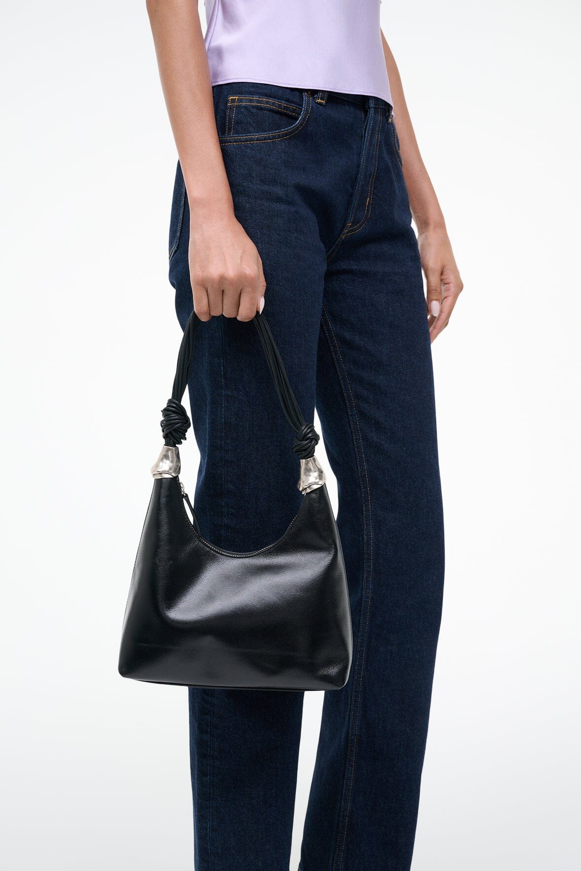 STAUD Sale Cuff Shoulder Bag Black