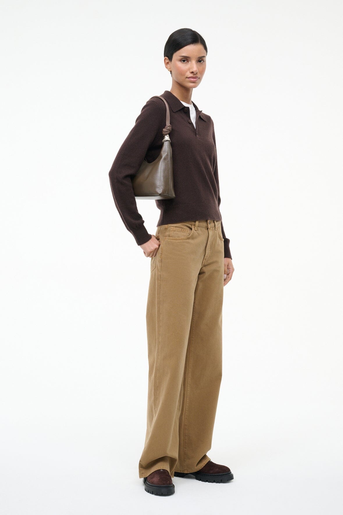 STAUD Sale Cuff Shoulder Bag Truffle