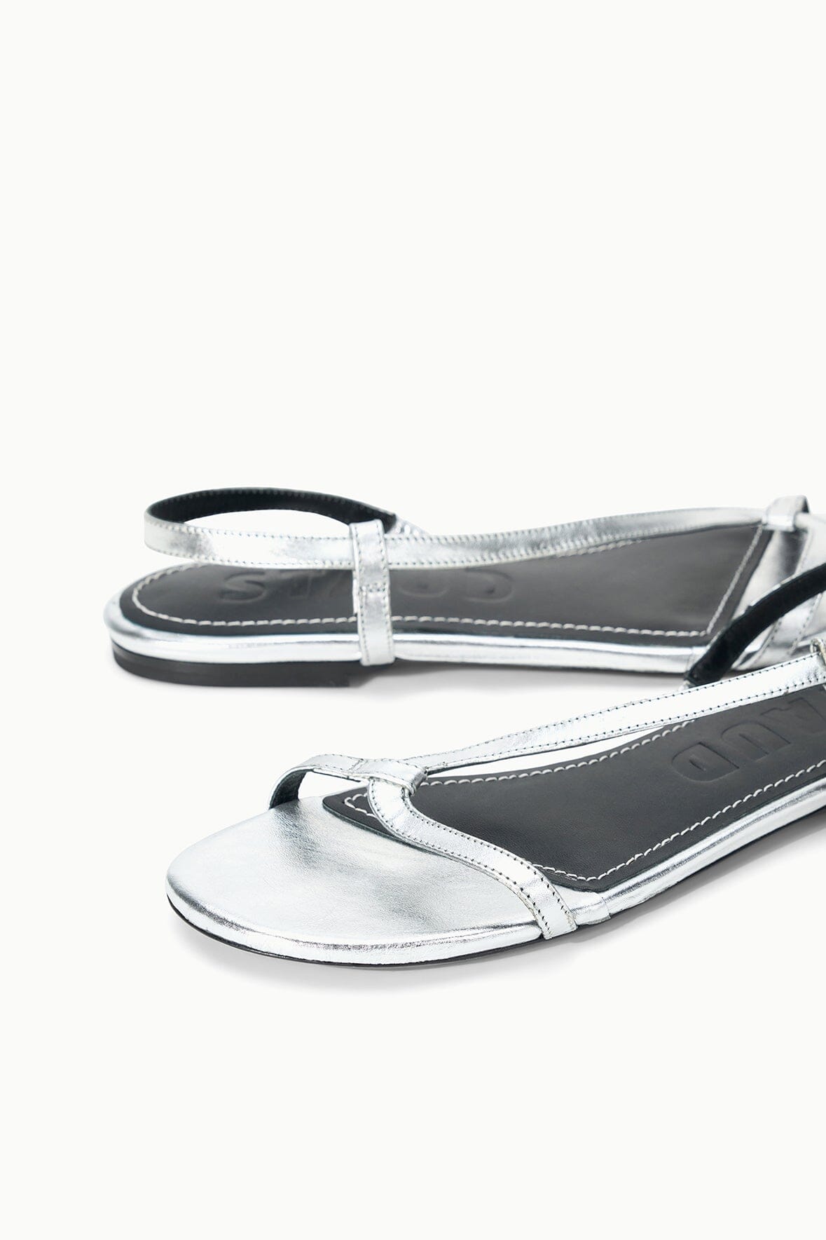 STAUD Sale Louden Sandal Silver