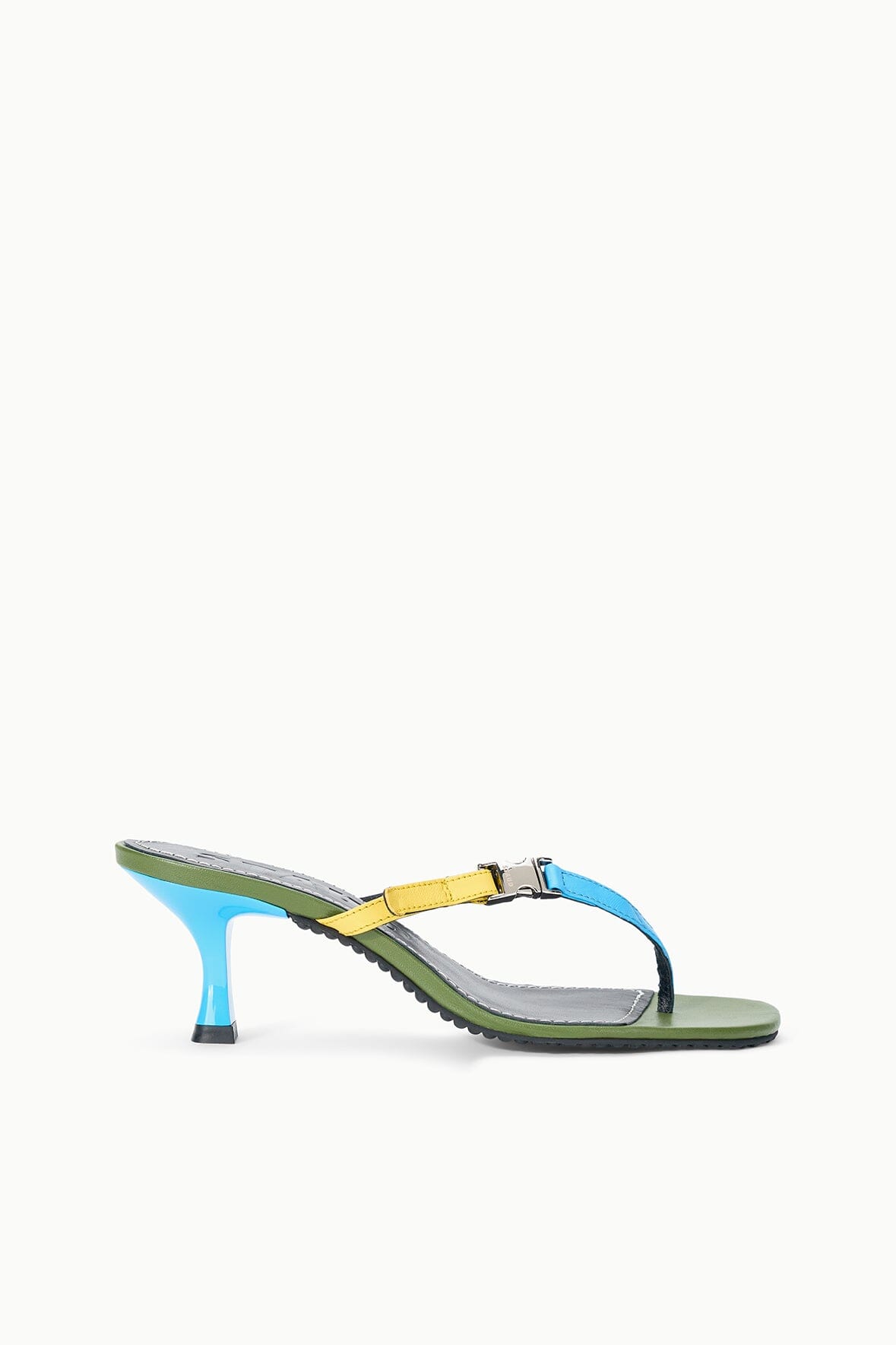 STAUD Sale Flynn Kitten Heel Fern Multi