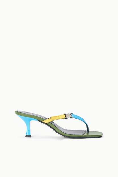 STAUD Sale Flynn Kitten Heel Fern Multi