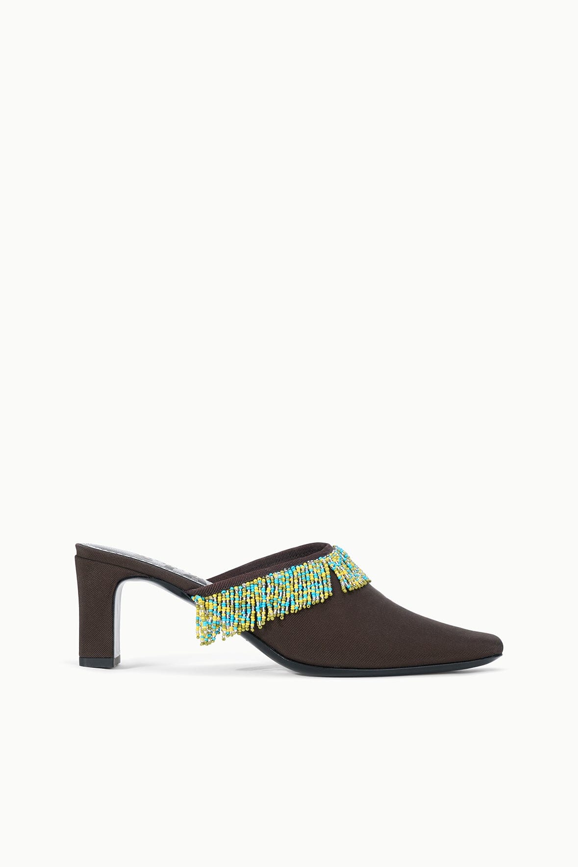 STAUD Sale Joanna Kitten Heel Mule Espresso