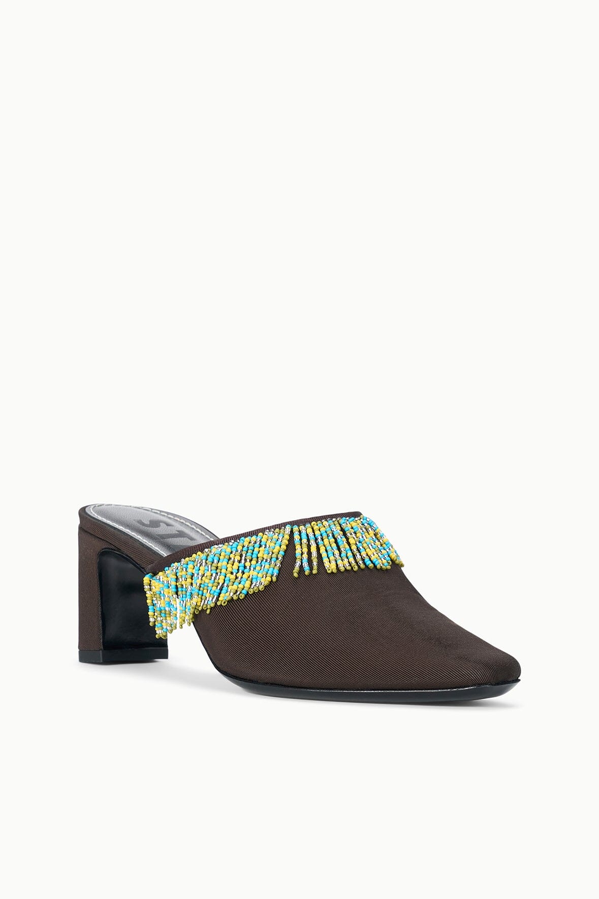 STAUD Sale Joanna Kitten Heel Mule Espresso