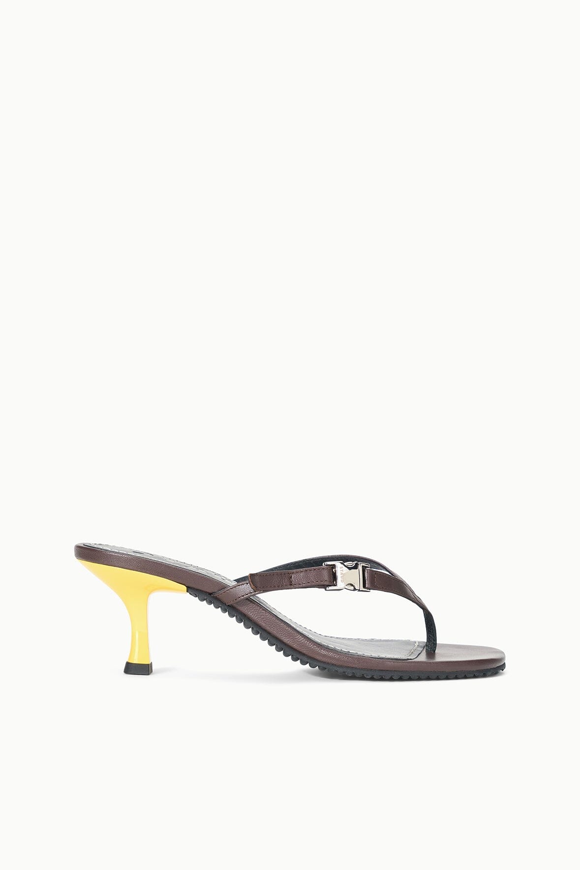 STAUD Sale Flynn Kitten Heel Espresso Lemon
