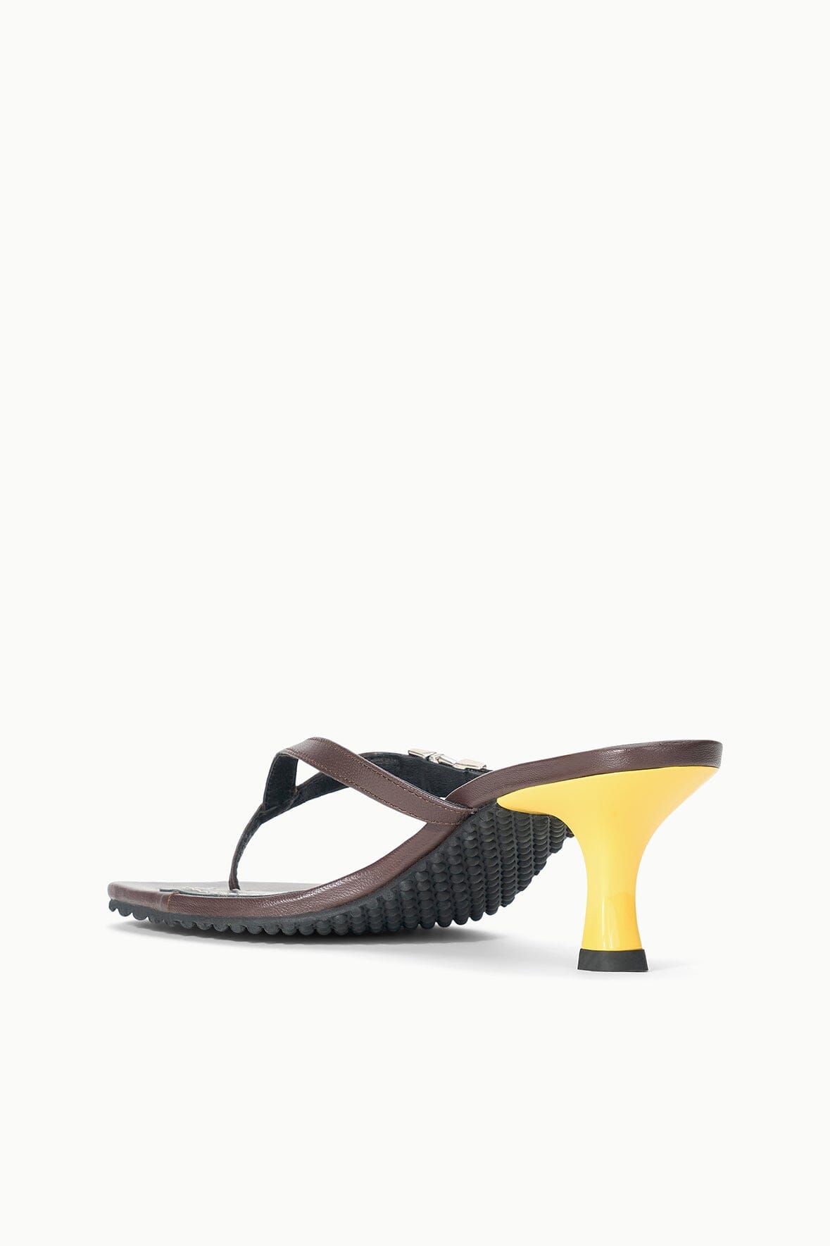 STAUD Sale Flynn Kitten Heel Espresso Lemon