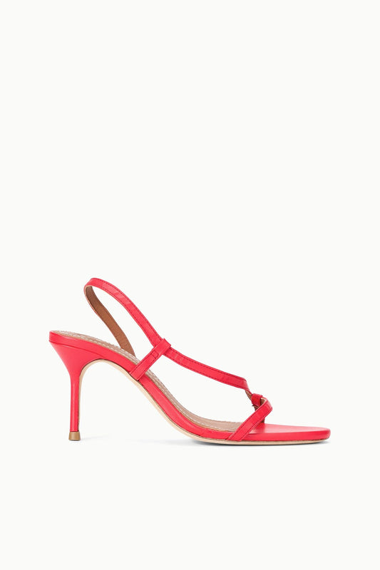 STAUD Sale Louden Heel Red Rose