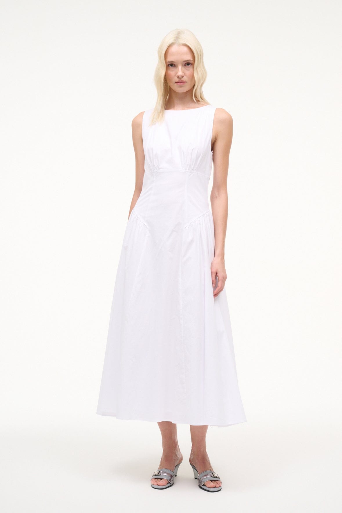 STAUD Sale Veda Heel Silver