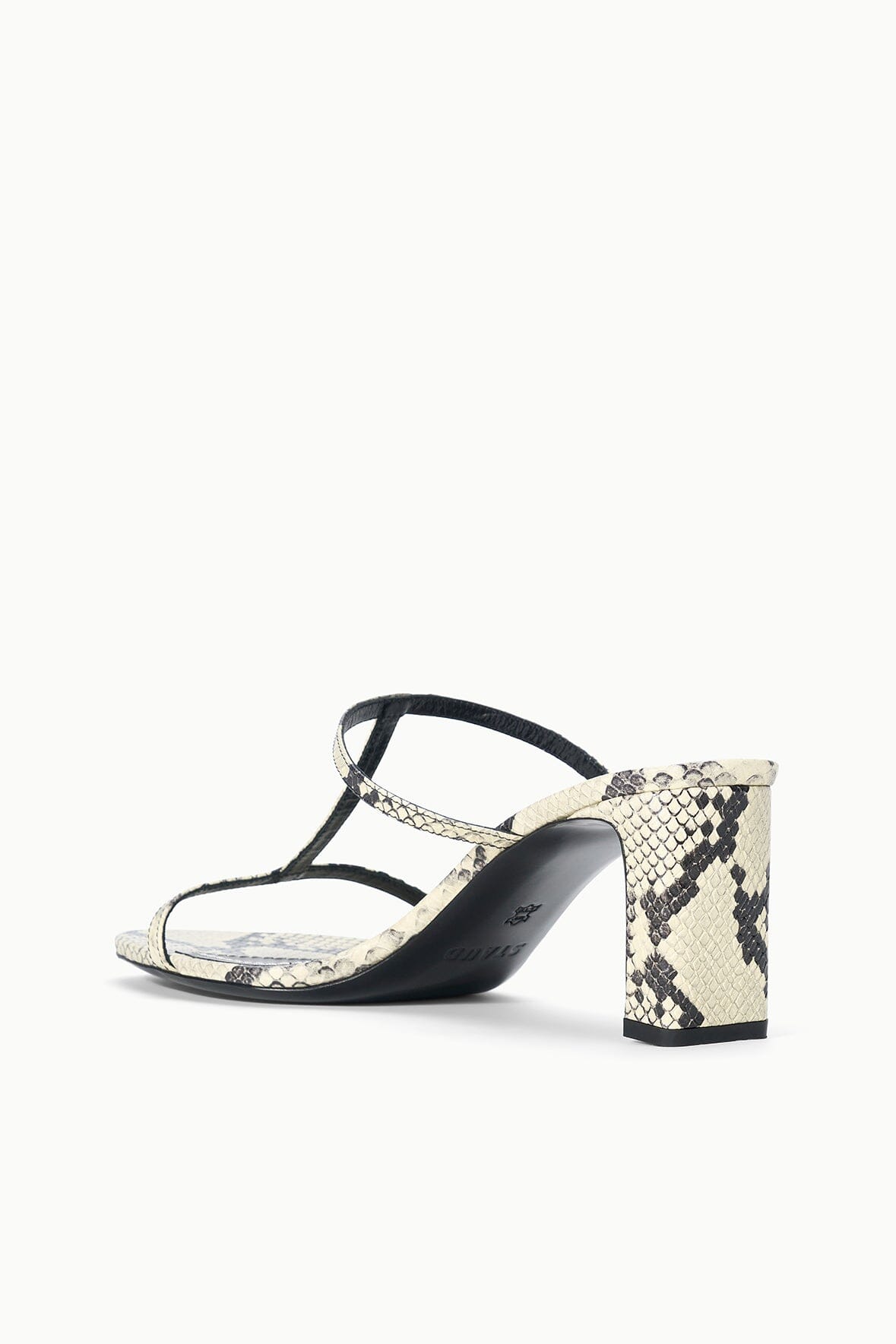 STAUD Sale Talita Heel White Snake