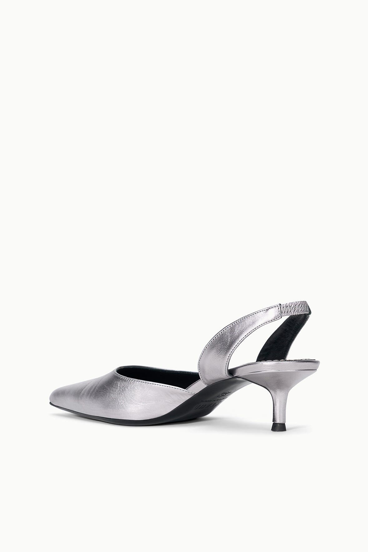 STAUD Sale Sebastian Slingback Pewter