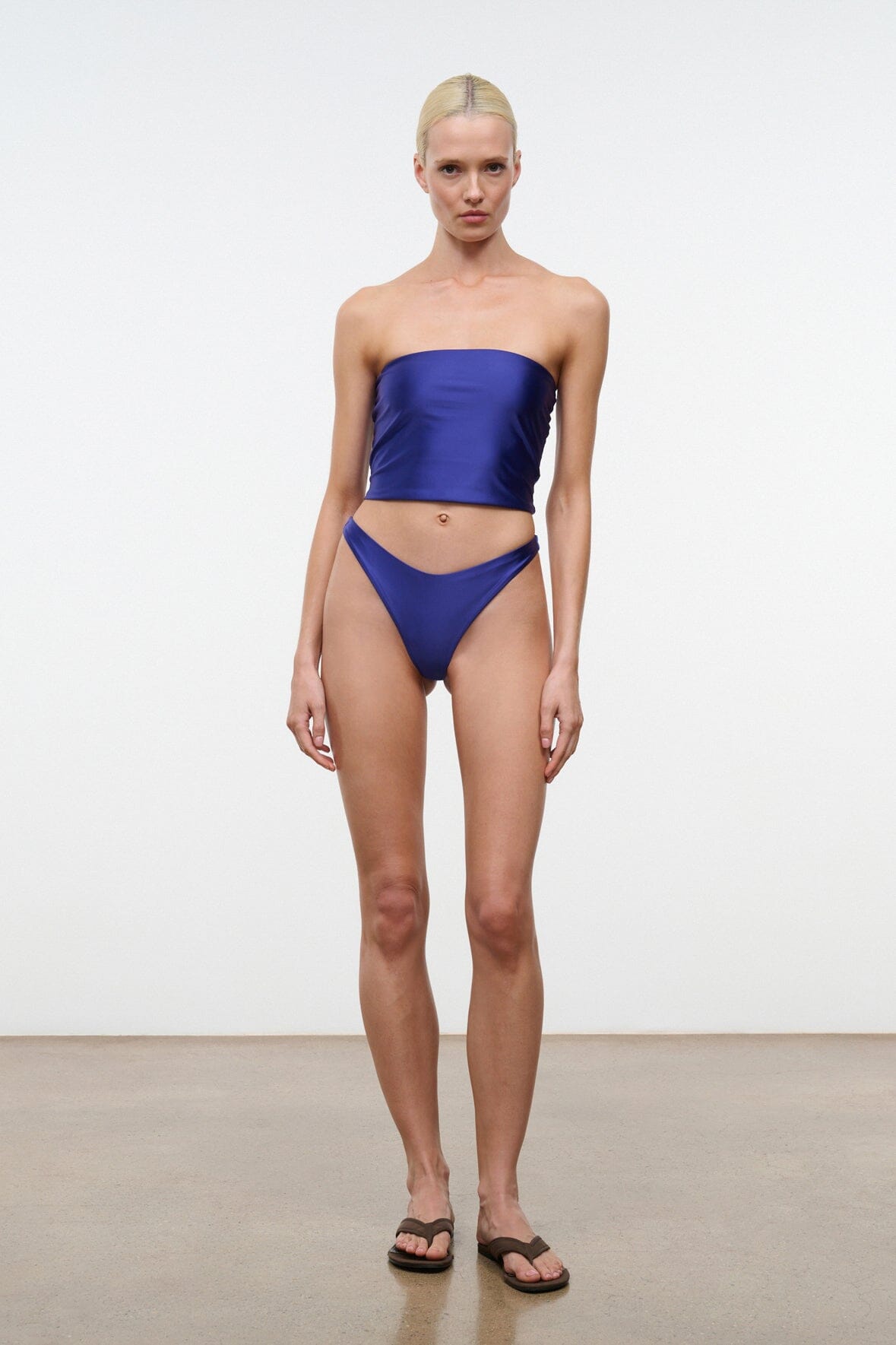 STAUD Sale Dana Bikini Bottom Cobalt