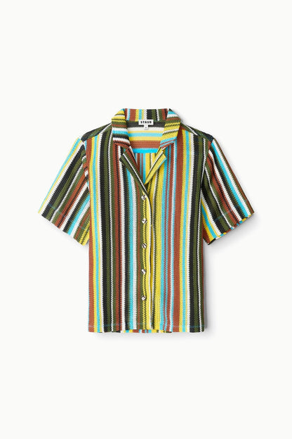 STAUD Sale Gabi Shirt Skate Stripe