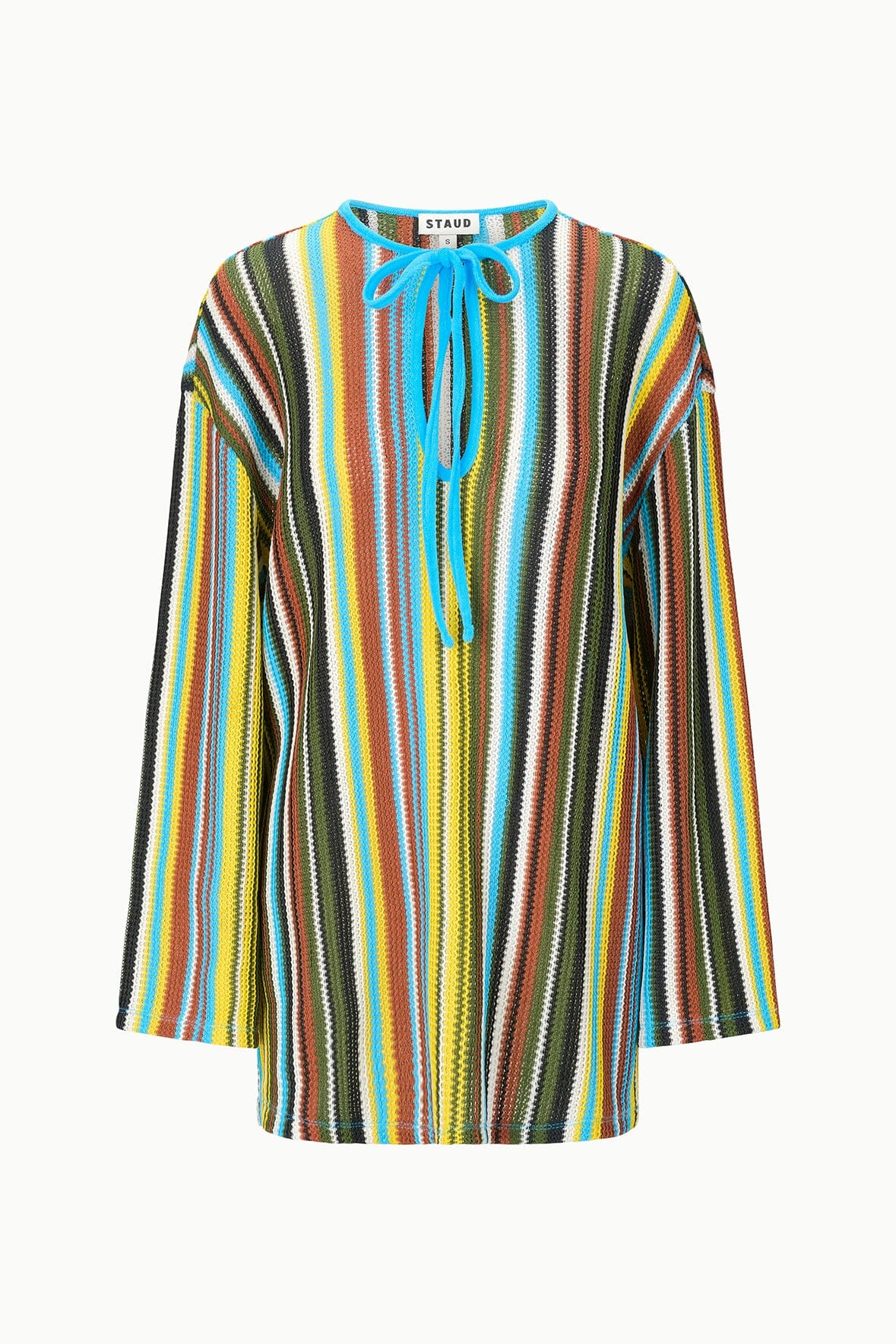 STAUD Sale Catalina Dress Skate Stripe