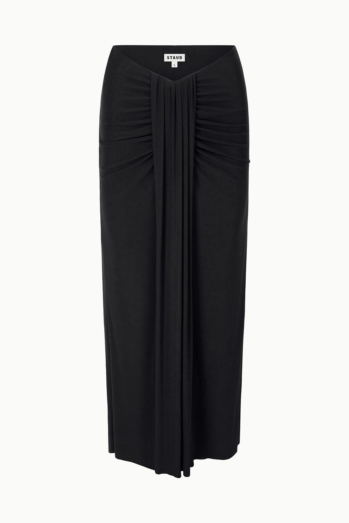 STAUD Sale Soraya Mesh Skirt Black