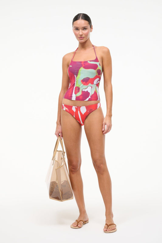 STAUD Sale Laird Tankini Top Red Zone