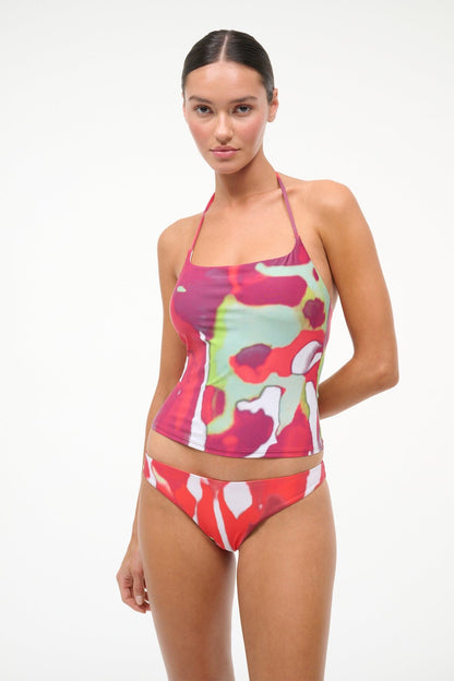 STAUD Sale Laird Tankini Top Red Zone