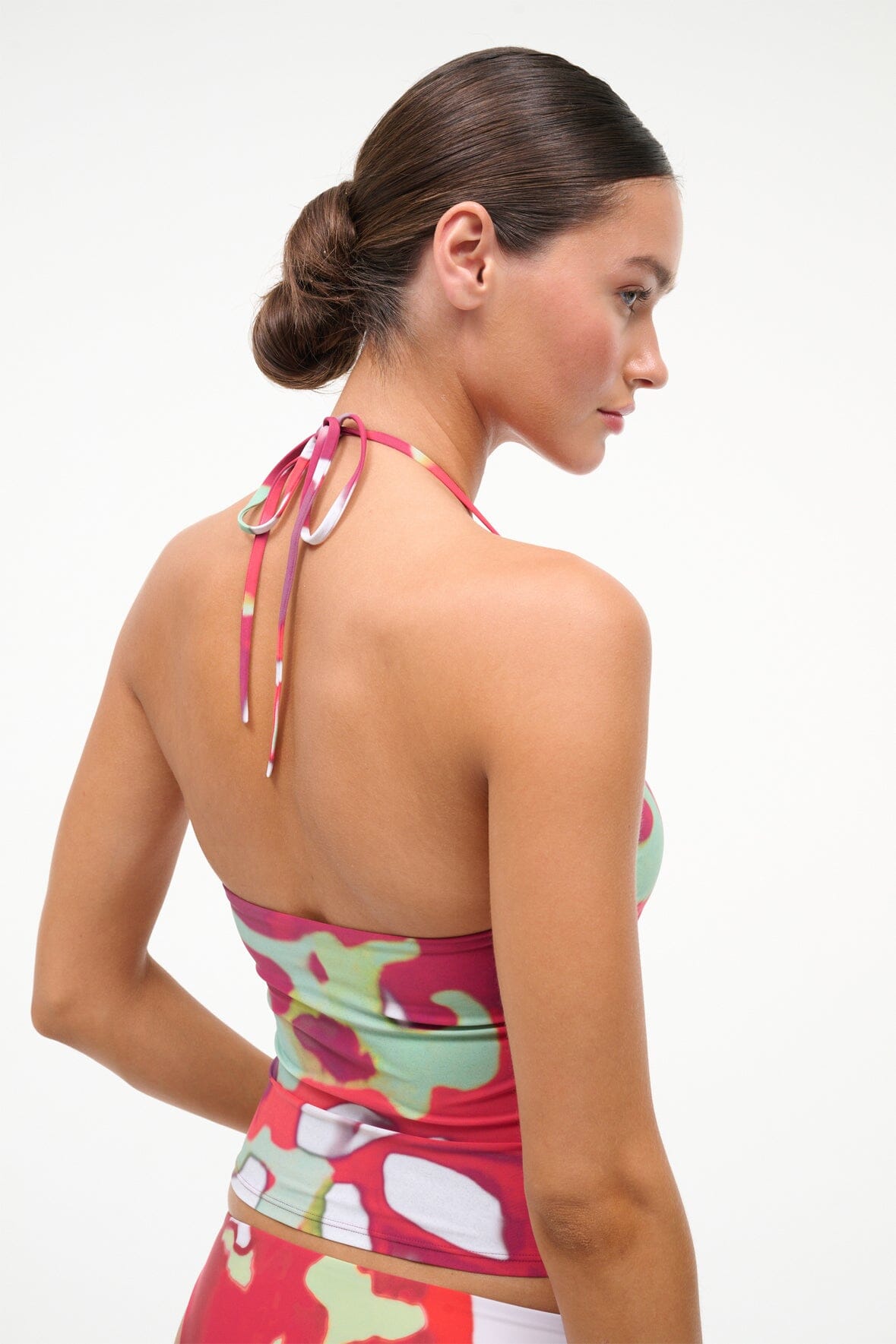 STAUD Sale Laird Tankini Top Red Zone