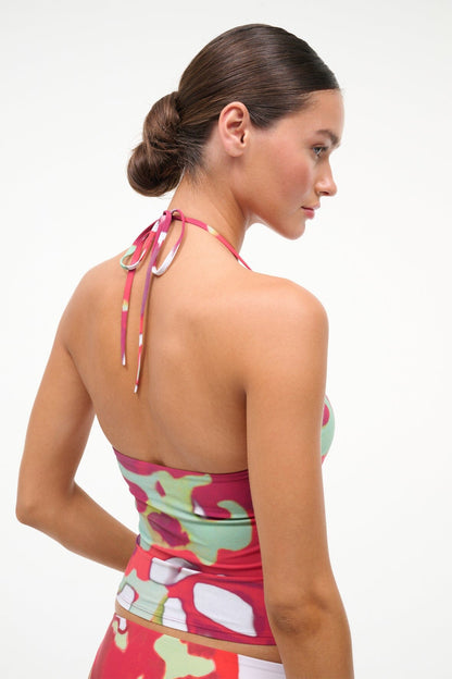 STAUD Sale Laird Tankini Top Red Zone