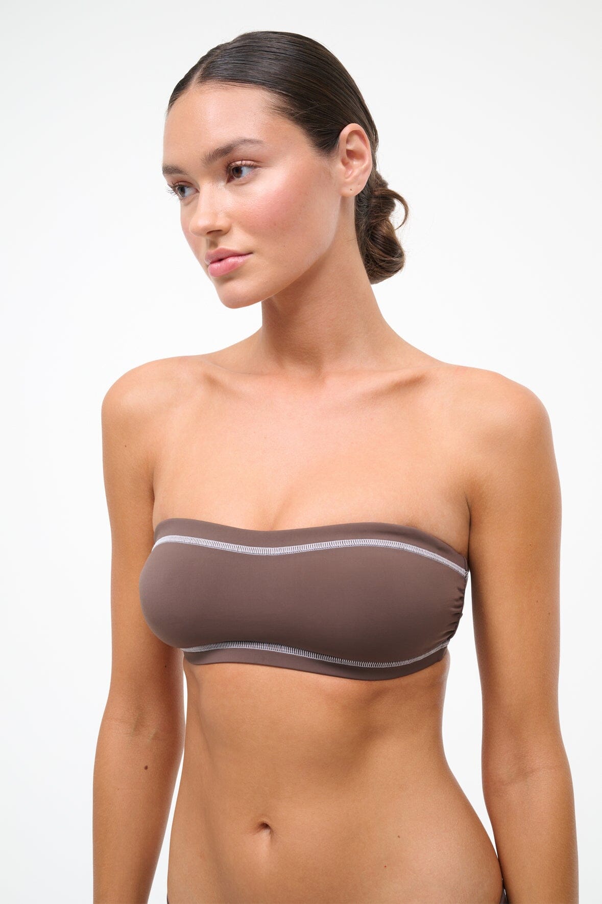 STAUD Sale Sara Bikini Top Java