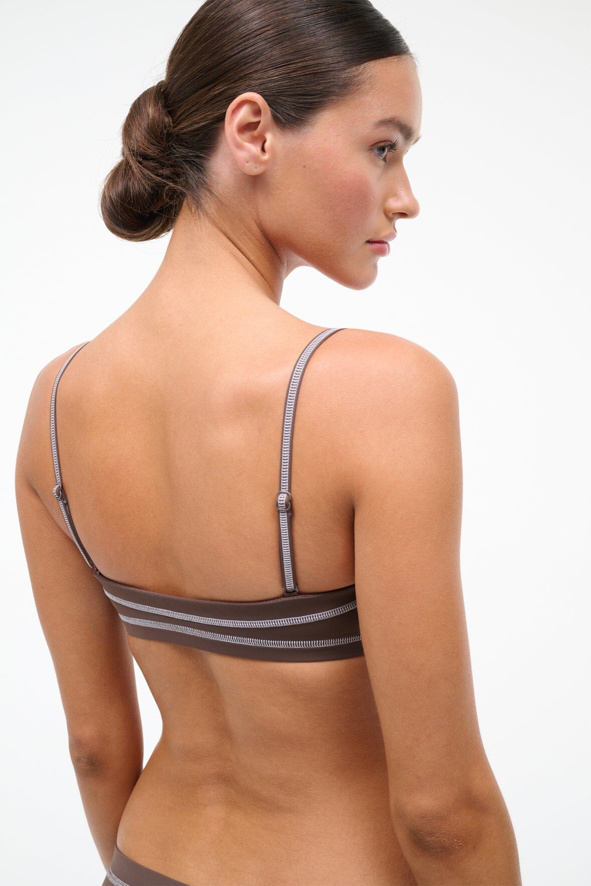 STAUD Sale Sara Bikini Top Java