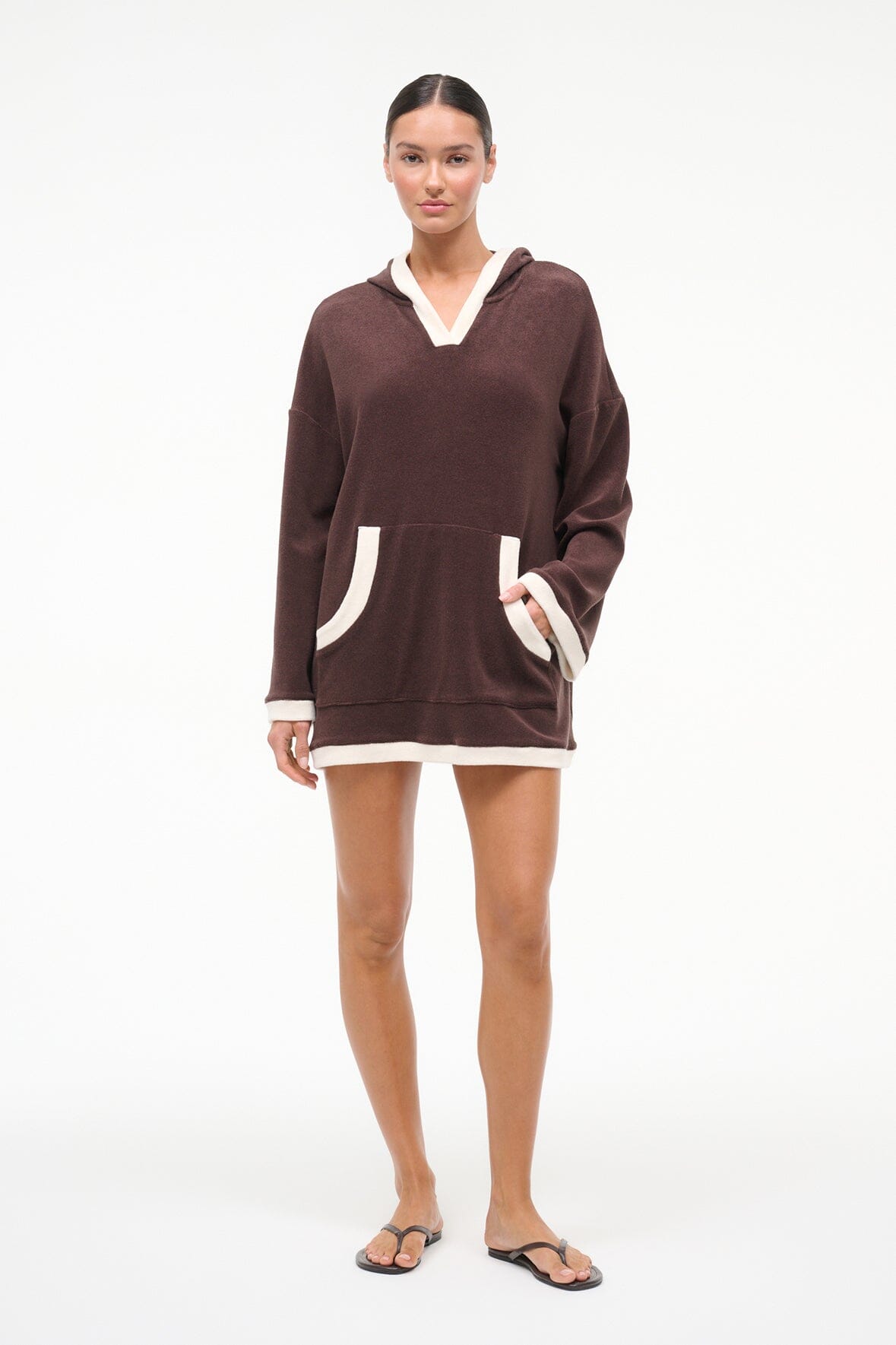 STAUD Sale Anona Dress Java