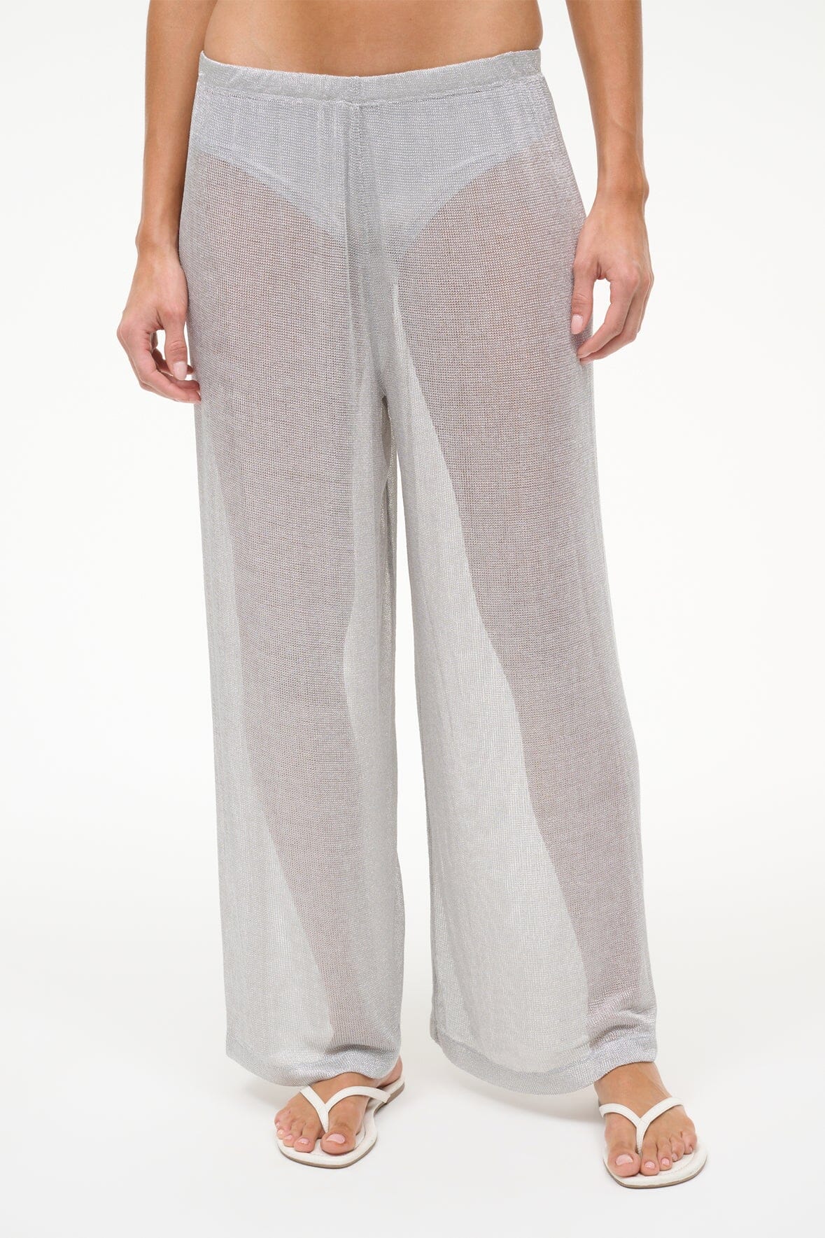 STAUD Sale Ali Pant Silver