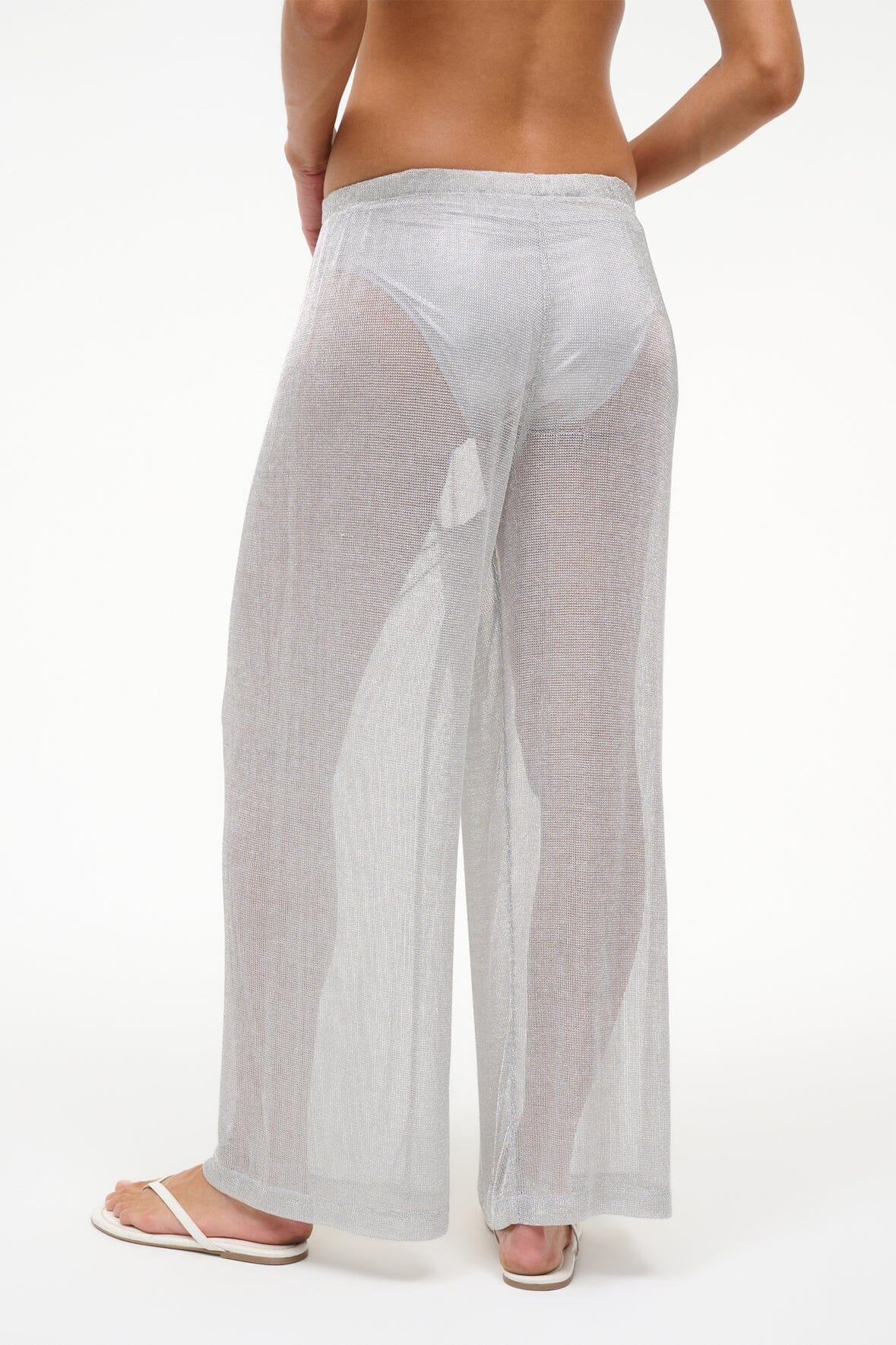 STAUD Sale Ali Pant Silver