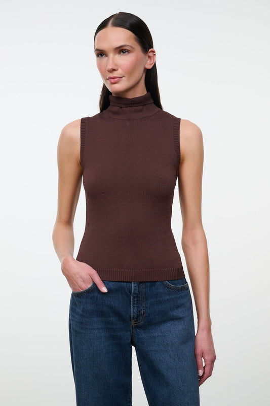STAUD New In|Clothing Montclair Top Earth