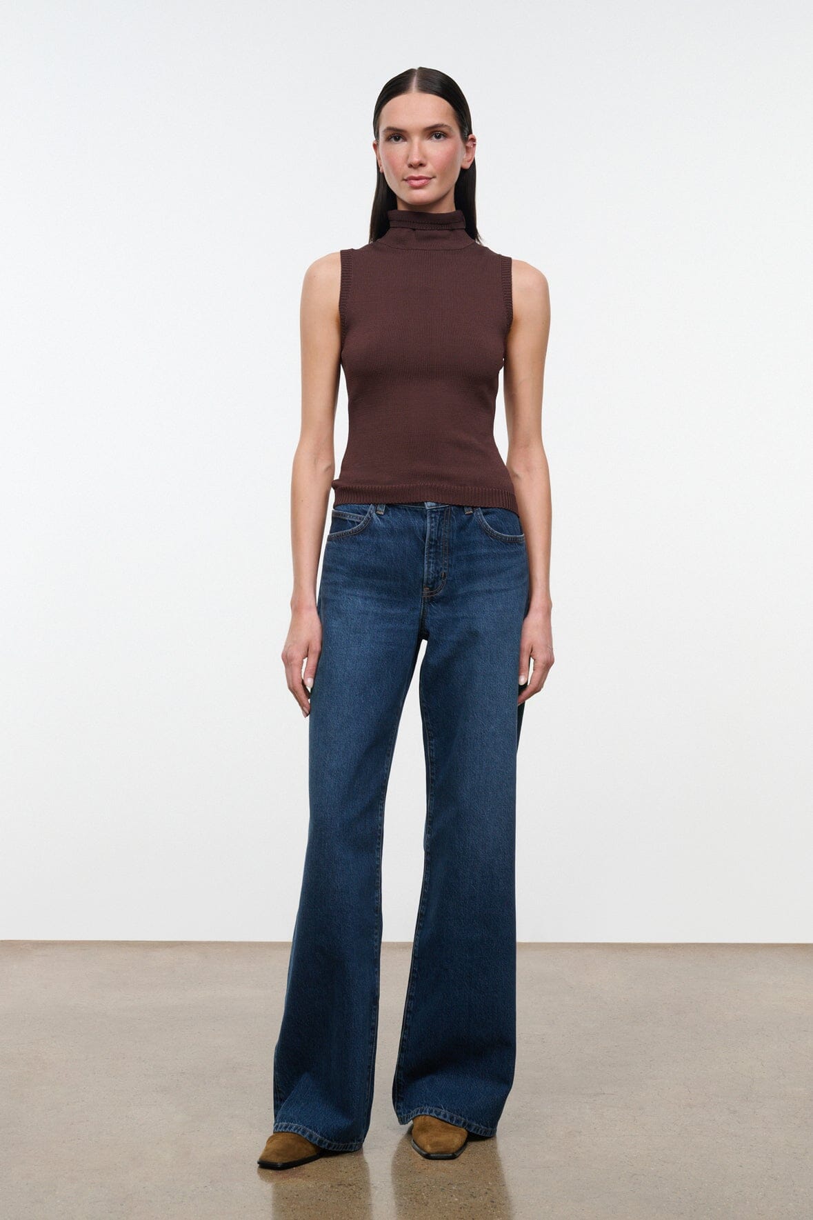 STAUD New In|Clothing Montclair Top Earth