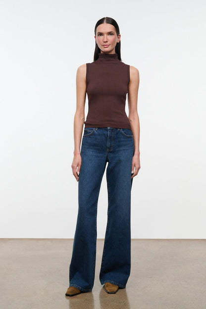 STAUD New In|Clothing Montclair Top Earth