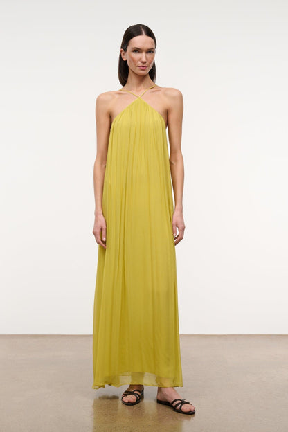 STAUD New In|Clothing Dasha Dress Citron