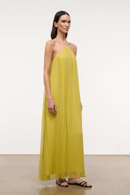 STAUD New In|Clothing Dasha Dress Citron