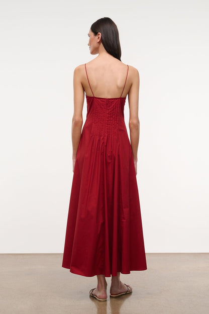 STAUD Clothing|Dresses Margi Dress Rouge