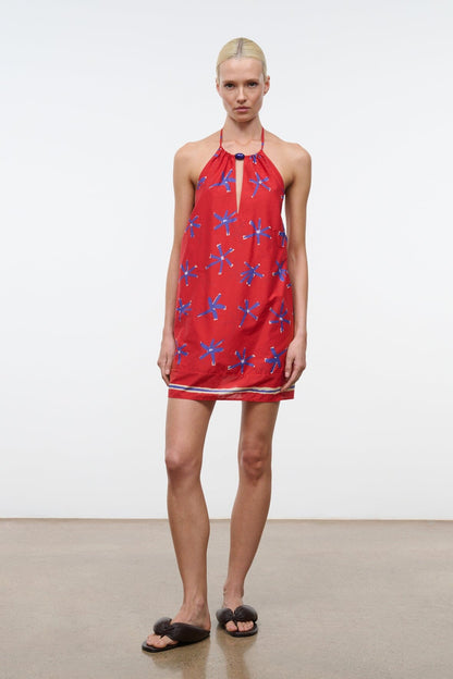 STAUD Clothing|Dresses|New In Dani Dress Painted Foulard