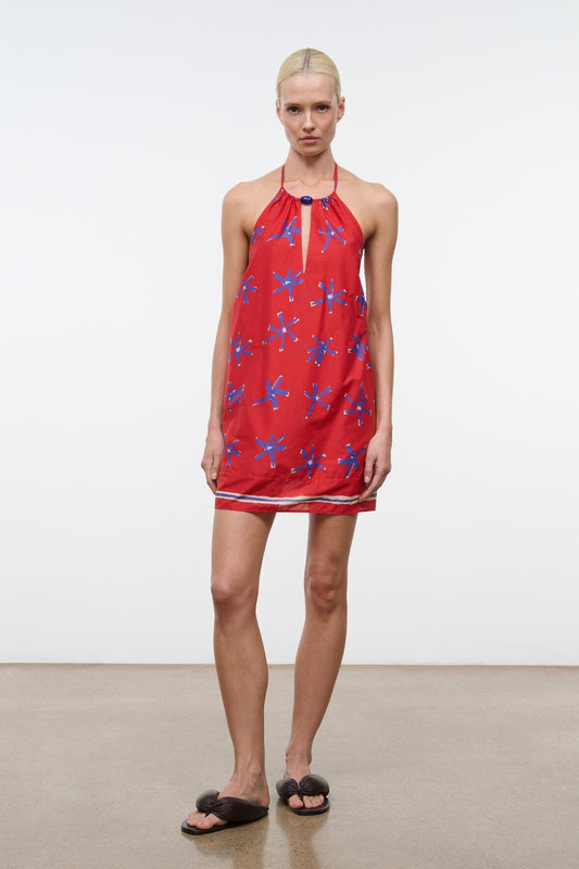 STAUD Clothing|Dresses|New In Dani Dress Painted Foulard