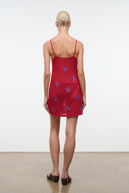 STAUD Clothing|Dresses|New In Rio Dress Painted Foulard