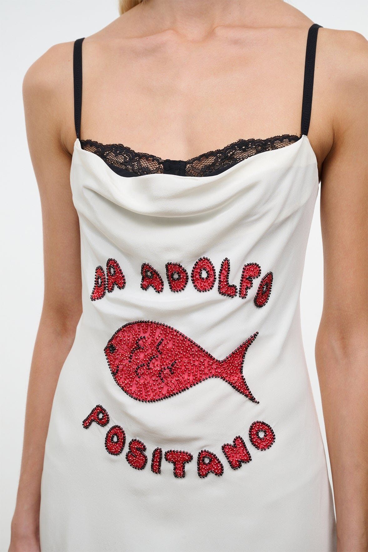 STAUD Clothing|New In Evangeline Silk Mini Dress Da Adolfo