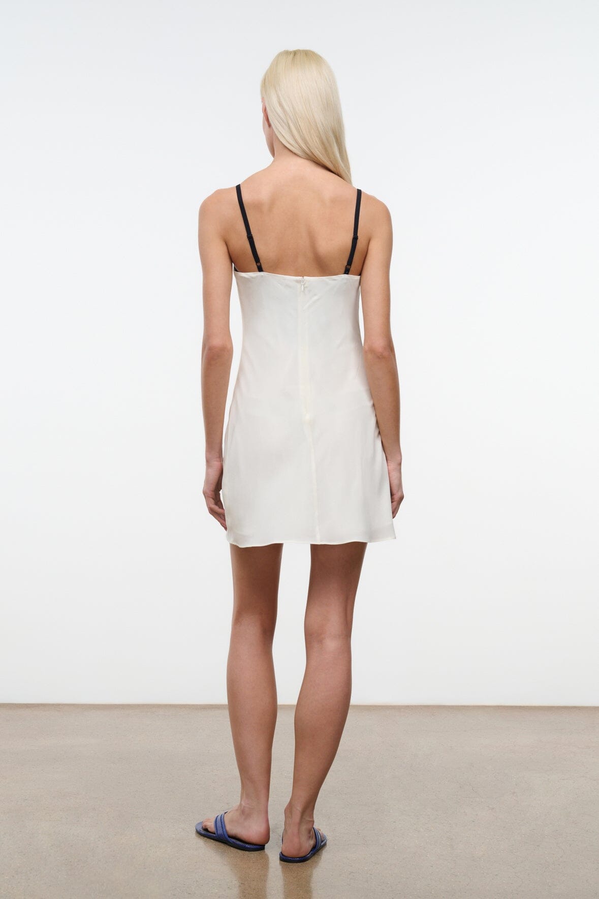 STAUD Clothing|New In Evangeline Silk Mini Dress Da Adolfo