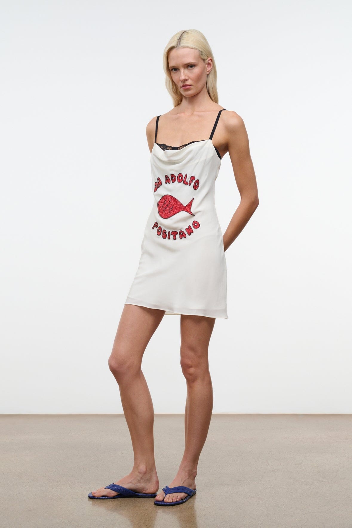 STAUD Clothing|New In Evangeline Silk Mini Dress Da Adolfo
