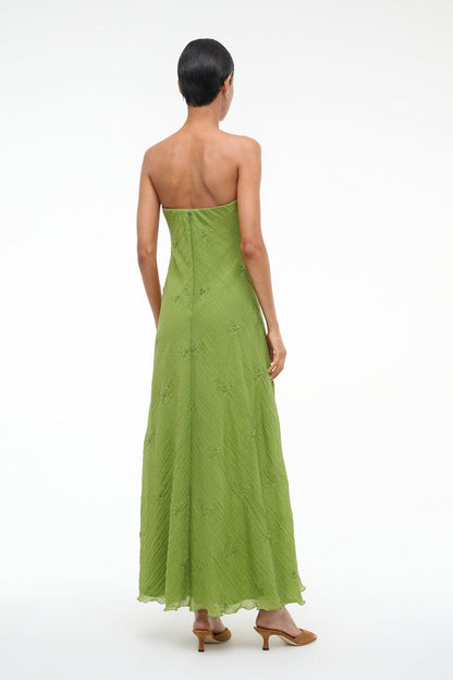 STAUD Clothing|Dresses Cassie Dress Garden Green