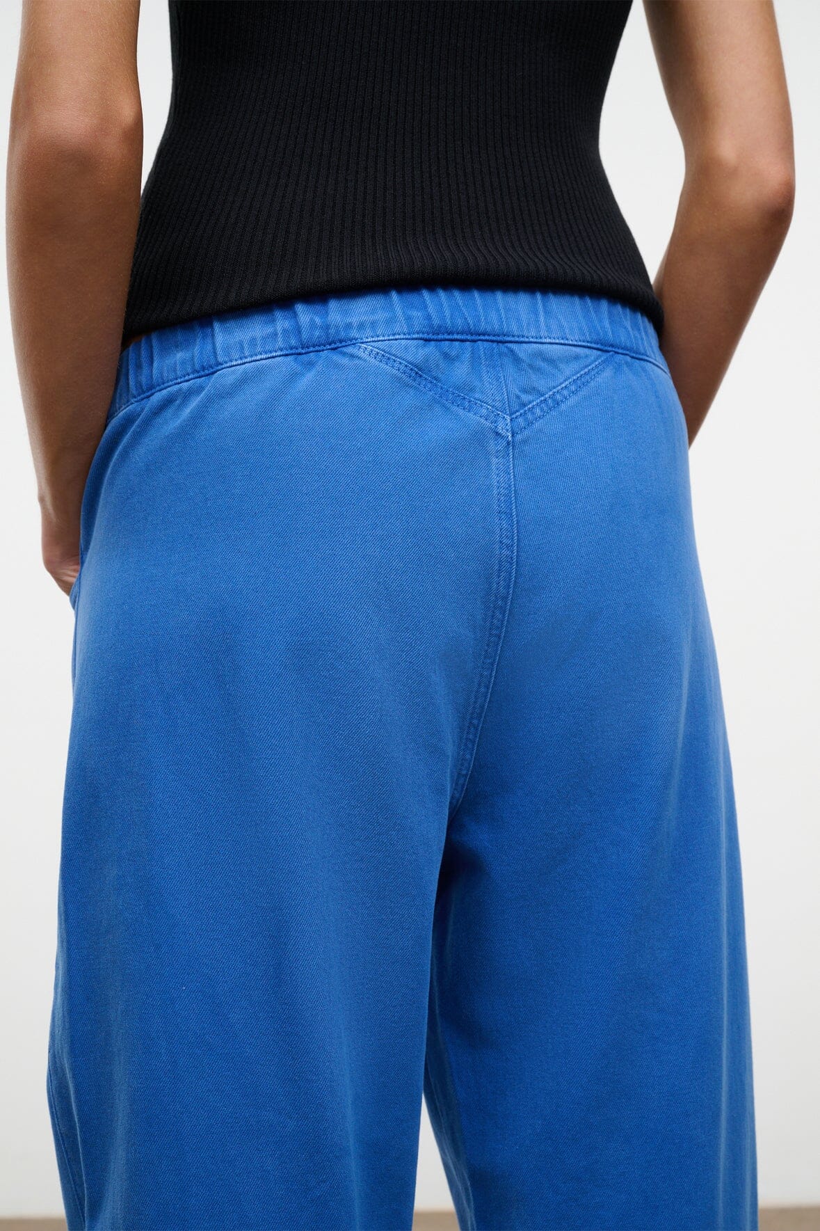 STAUD Clothing Noah Jean Cobalt