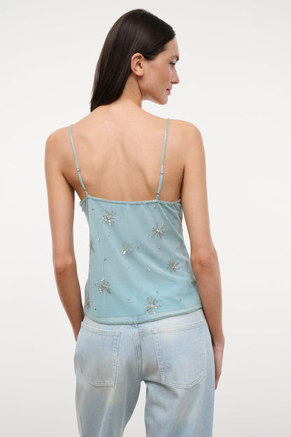 STAUD Clothing Azzurra Top Lakeside