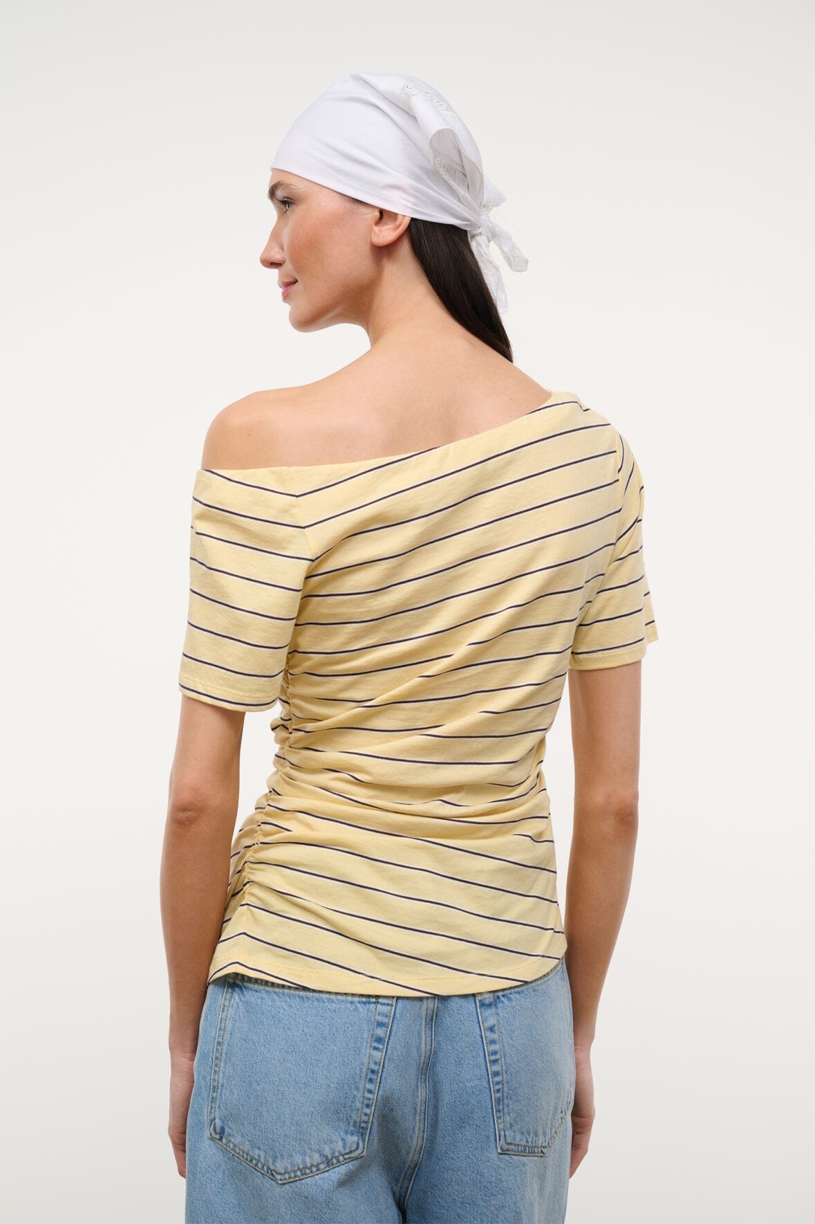 STAUD Clothing Carine Top Monday Stripe