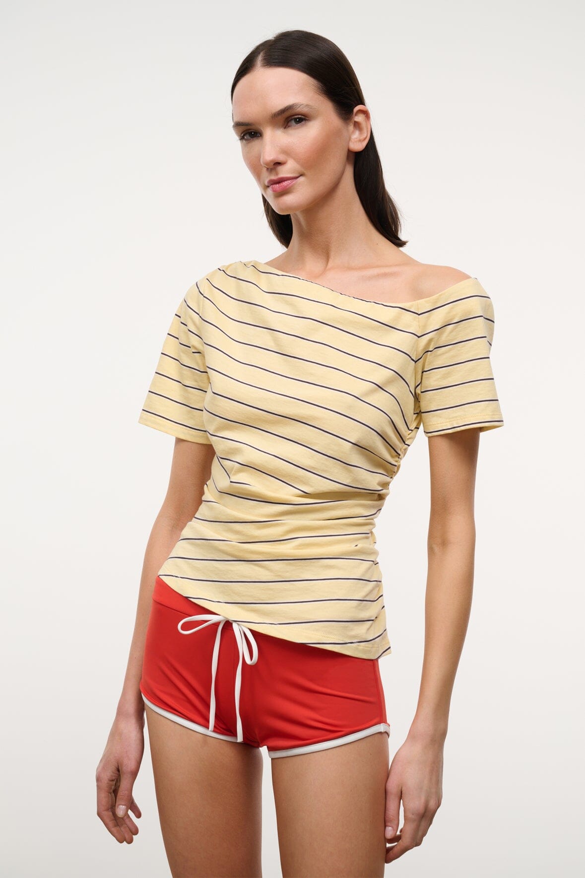 STAUD Clothing Carine Top Monday Stripe