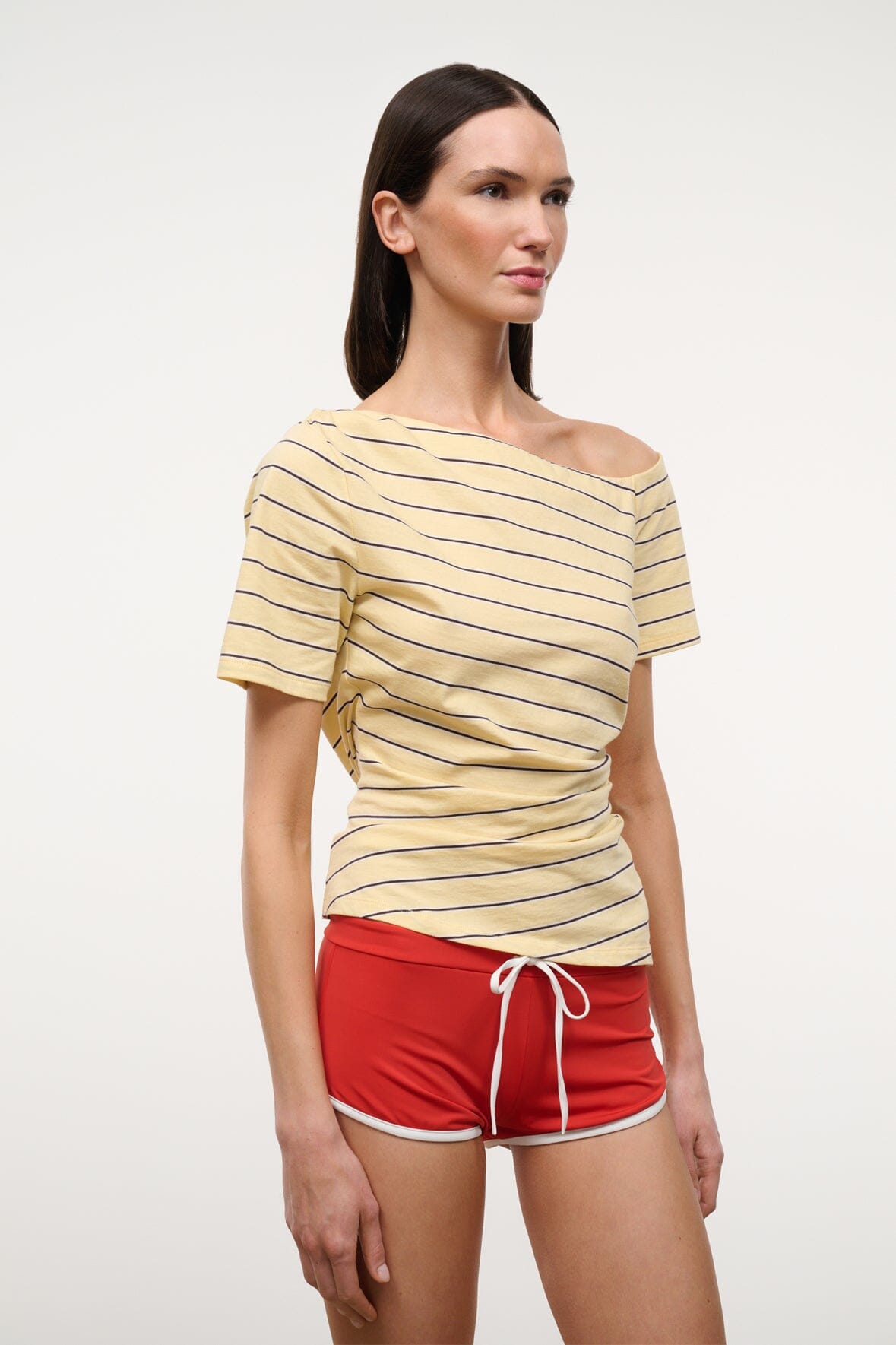STAUD Clothing Carine Top Monday Stripe