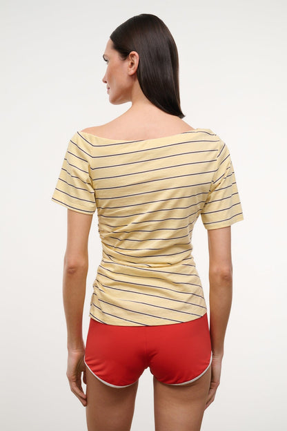 STAUD Clothing Carine Top Monday Stripe