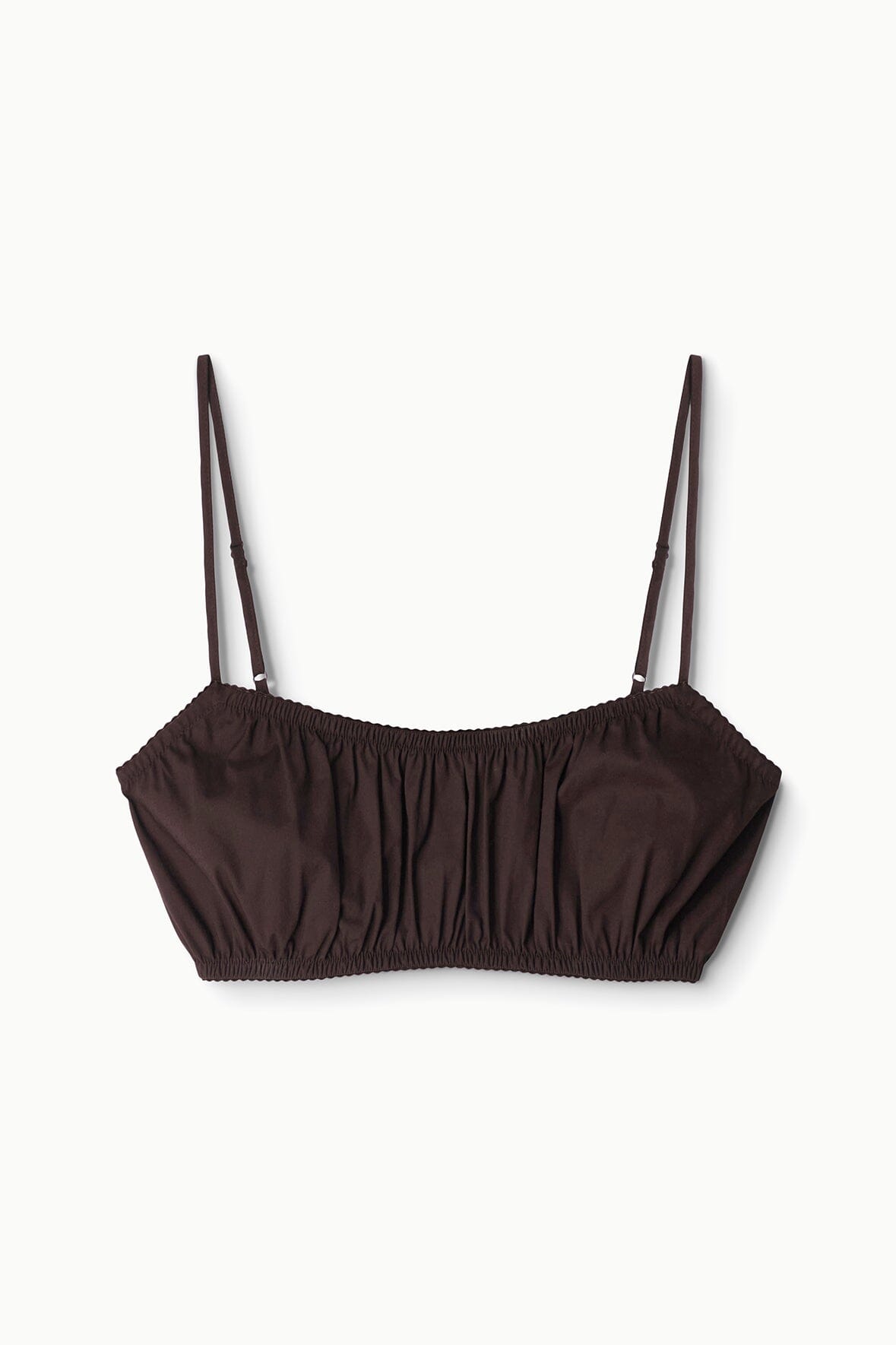 STAUD Clothing Fiore Top Earth