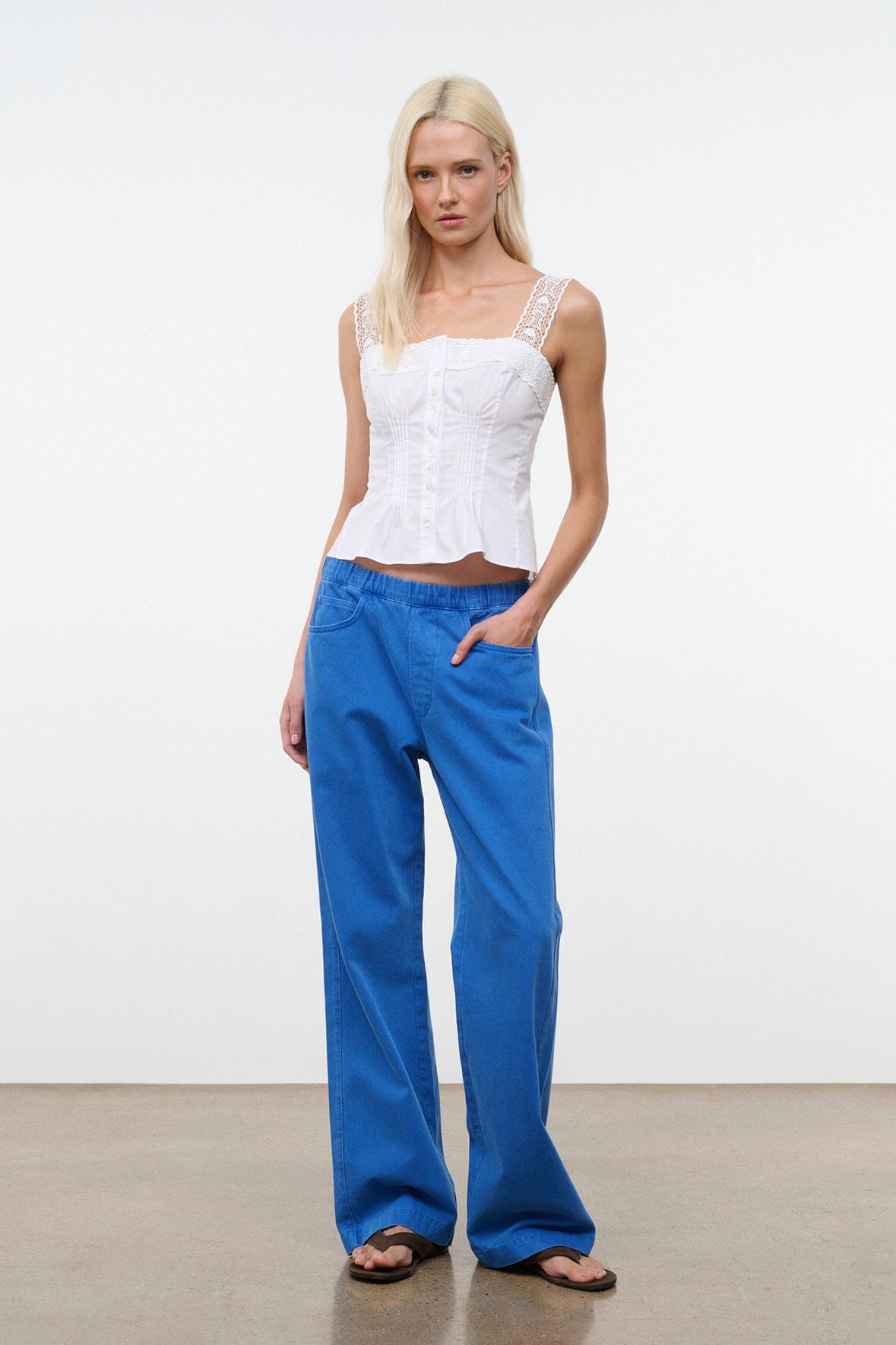 STAUD Clothing|New In Su26 Matilde Top White