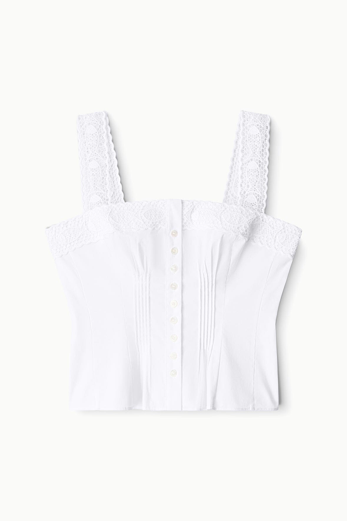 STAUD Clothing|New In Su26 Matilde Top White