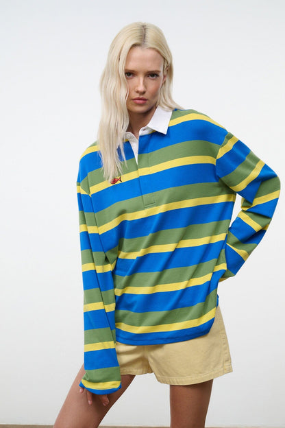 STAUD Clothing|New In Gavin Shirt Costa Stripe
